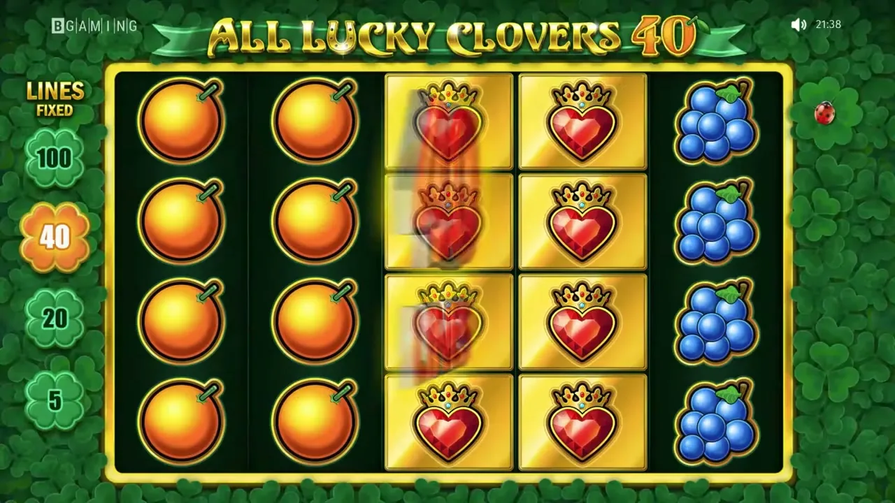 All Lucky Clovers 100 — captura