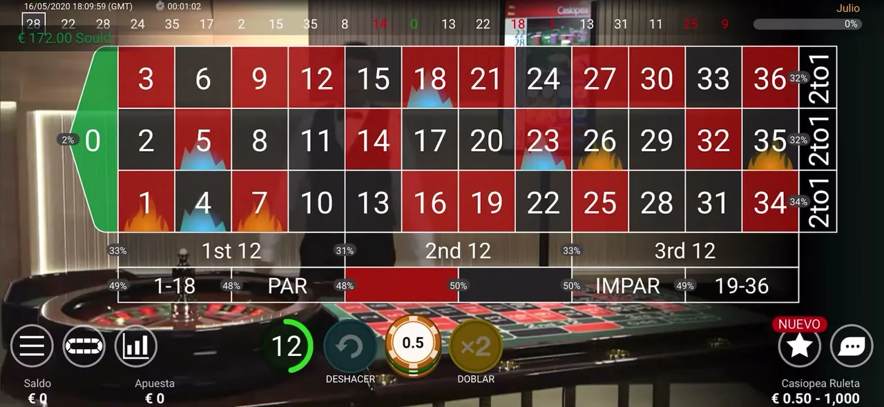 Ruleta En Vivo — captura